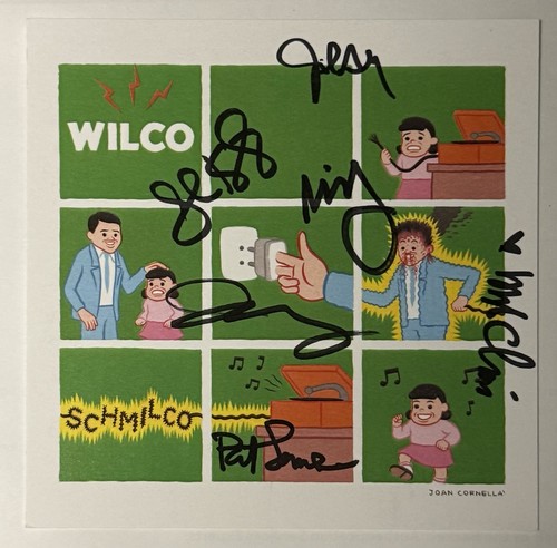 Wilco signed schmilco cd - "schmilco",